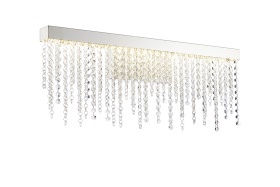 IL32870  Bano Large Dimmable Wall Light 12W LED Polished Chrome